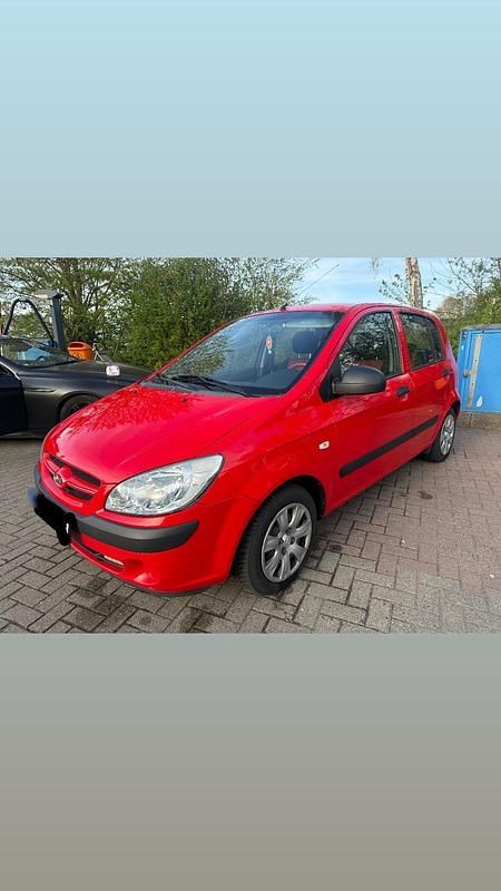 Gebraucht Hyundai Getz 67 PS (49 kW) 2008 Rot Kleinwagen