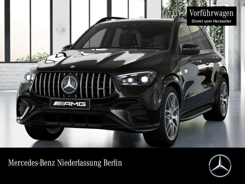 Obsidianschwarz Gebraucht 2025 Mercedes GLE53 AMG AMG SUV | 125.500 € - Bild 1/4
