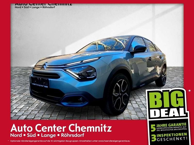 Olbia blau Gebraucht 2023 Citroën e-C4 Feel Limousine | 18.707 € (Superpreis) - Bild 1/4