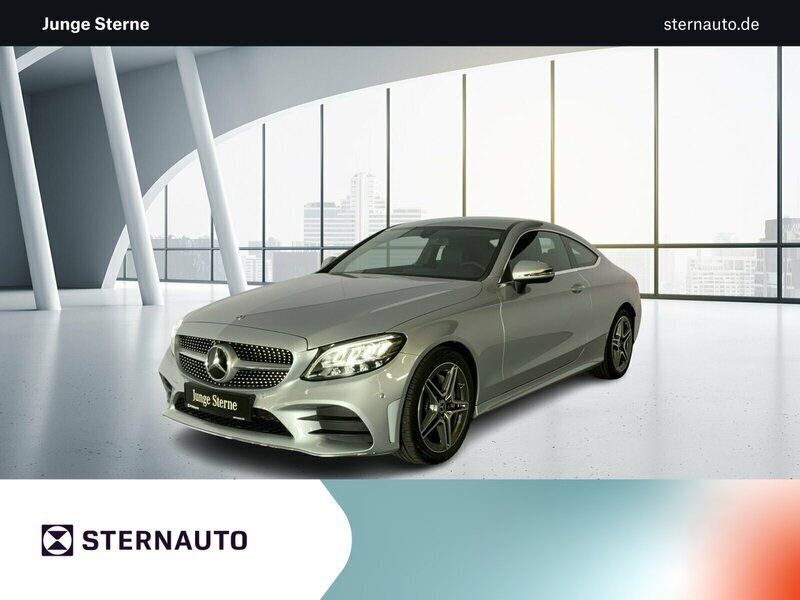 Silber Gebraucht 2023 Mercedes C180 AMG Coupé | 38.479 € (Guter Preis) - Bild 1/4