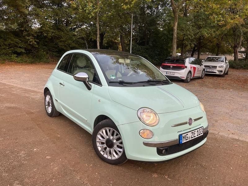 Blau Gebraucht 2014 Fiat 500 Kleinwagen | 5.200 € (Superpreis) - Bild 1/4