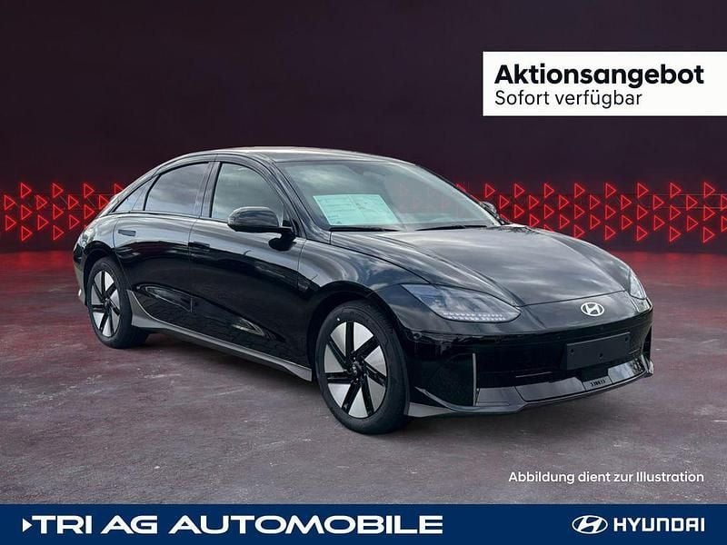 Abyss black pearl Neu 2025 Hyundai Ioniq 6 Techniq Limousine | 34.640 € (Superpreis) - Bild 1/4