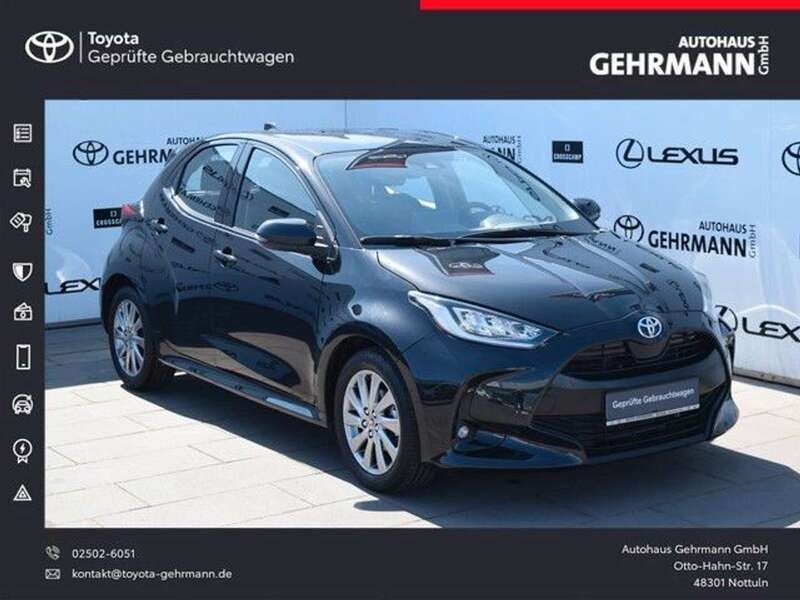 Schwarz Gebraucht 2023 Toyota Yaris Kleinwagen | 18.490 € (Fairer Preis) - Bild 1/4