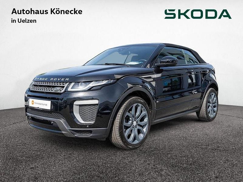Santorini black Gebraucht 2017 Land Rover Range Rover evoque SE Dynamic Cabrio | 24.920 € (Fairer Preis) - Bild 1/4