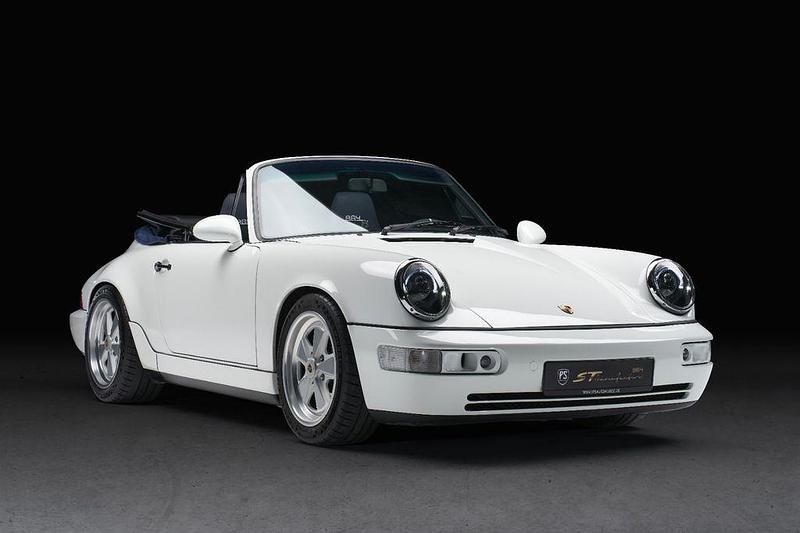 Weiß Gebraucht 1990 Porsche 964 Edition Cabrio | 149.964 € - Bild 1/4
