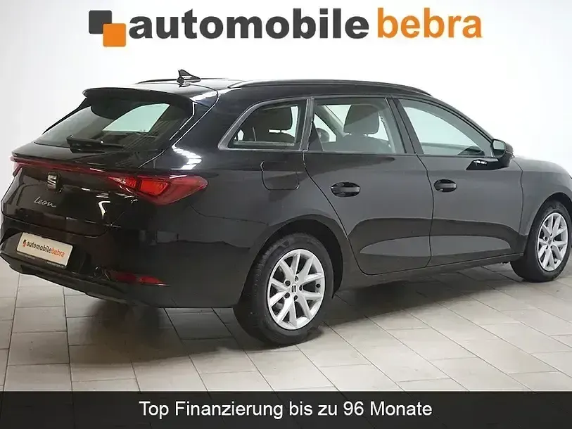 Gebraucht Seat Leon Style 150 PS (110 kW) 2021 Mitternachtsschwarz Kombi