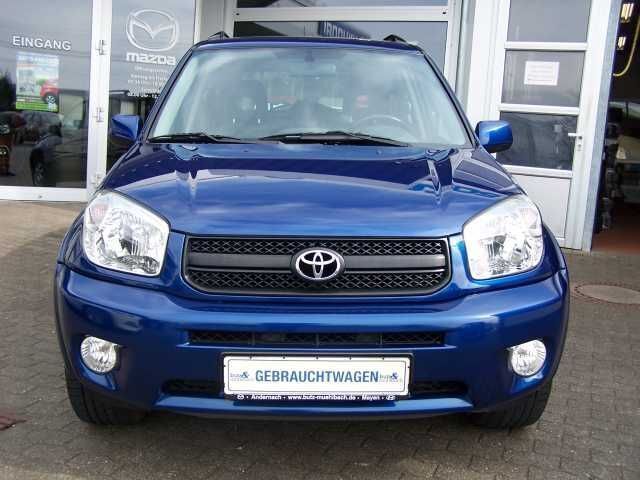 Gebraucht Toyota RAV4 Sol 150 PS (110 kW) 2004 Blau metallic SUV