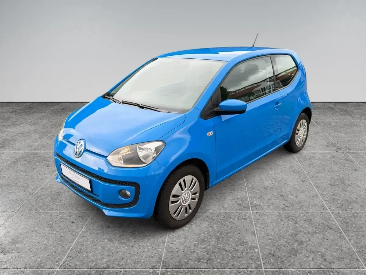 Gebraucht VW up! move up! 60 PS (44 kW) 2016 Blau Kleinwagen