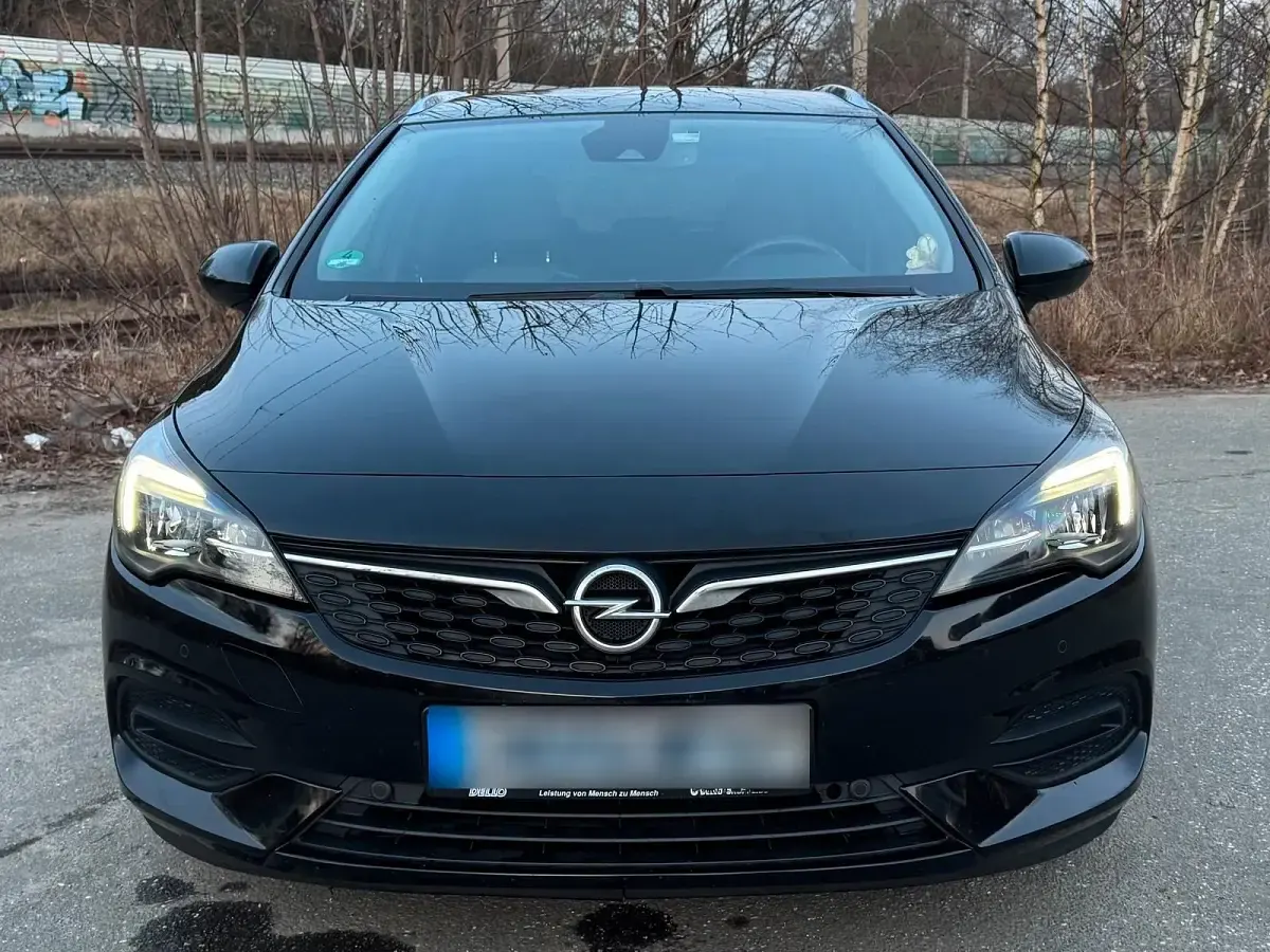 Gebraucht Opel Astra Design Edition 110 PS (80 kW) 2021 Schwarz Kombi
