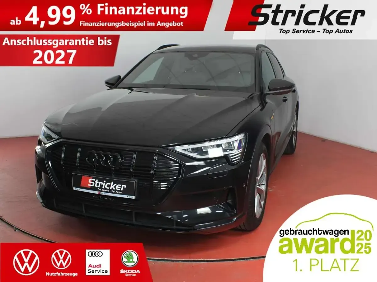 Usata Audi e-tron Sportback Sport 300 kW (408 CV) 2022 Nero SUV