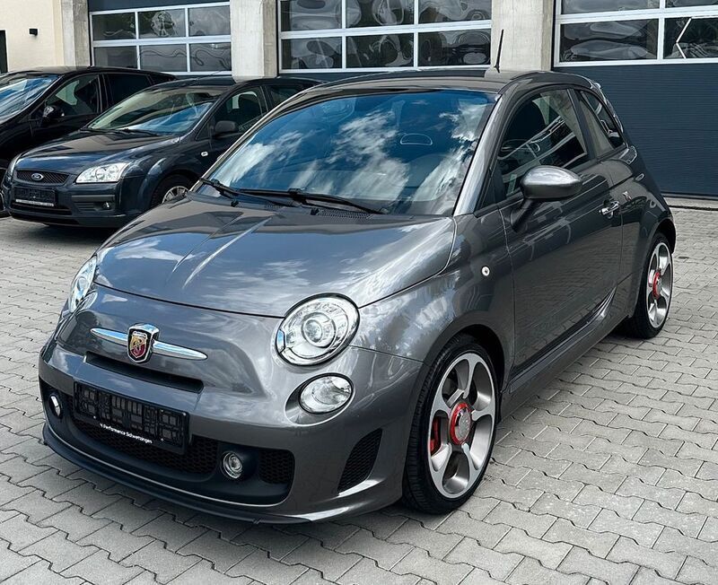 Grau Gebraucht 2014 Abarth 500 Custom Kleinwagen | 9.990 € (Fairer Preis) - Bild 1/4
