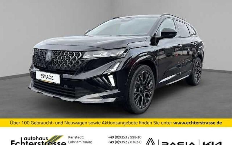 Blackpearlschwarz Neu 2025 Renault Espace Esprit Alpine Van / Kleinbus | 48.840 € (Etwas zu teuer) - Bild 1/4