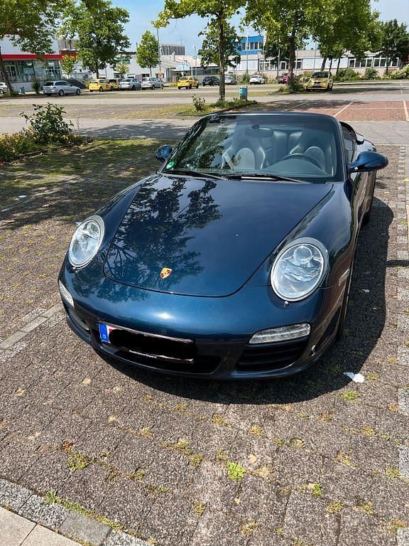 Blau Gebraucht 2010 Porsche 997 Cabrio | 63.000 € - Bild 1/4