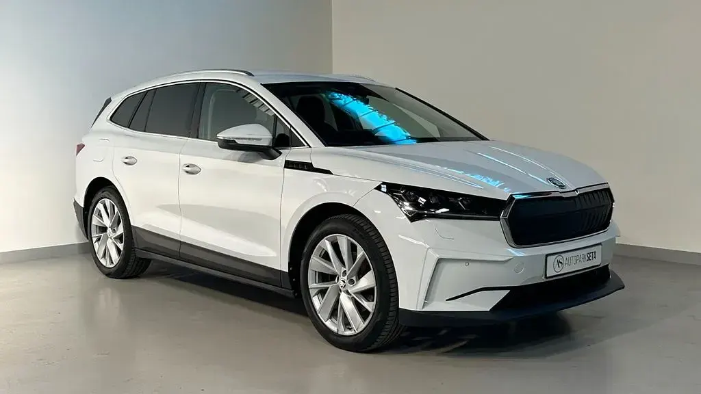 Gebraucht Skoda Enyaq iV Loft 131 kW (179 PS) 2021 Weiß SUV