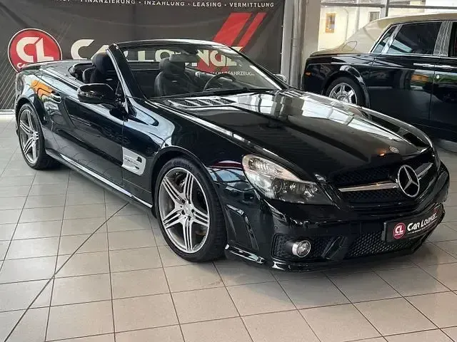 Gebraucht Mercedes SL63 AMG AMG 525 PS (386 kW) 2008 Obsidianschwarz Cabrio