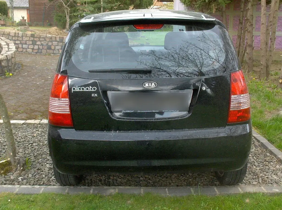 Gebraucht Kia Picanto 65 PS (47 kW) 2006 Schwarz Kleinwagen
