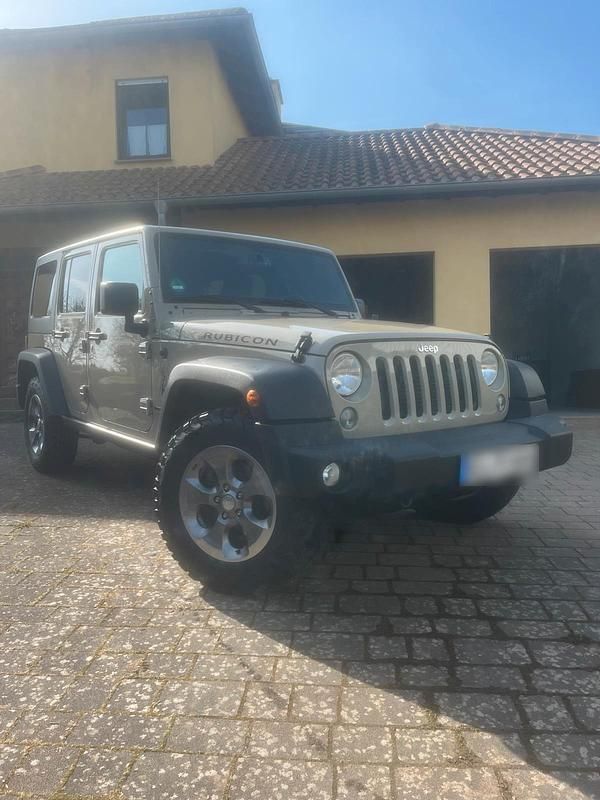 Gebraucht Jeep Wrangler Rubicon 200 PS (147 kW) 2018 Beige SUV