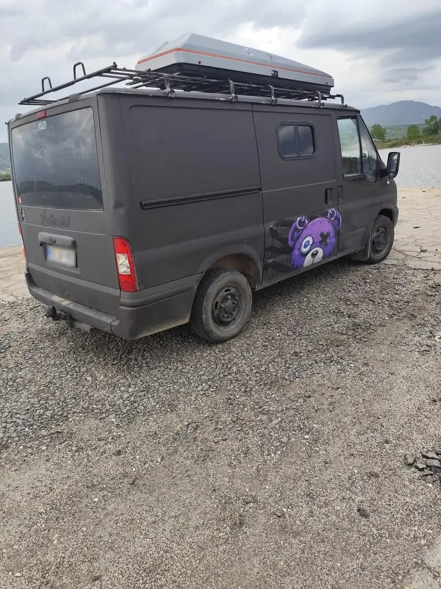 Gebraucht Ford Transit 115 PS (84 kW) 2008 Schwarz Van / Kleinbus