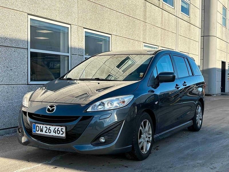 Gebraucht Mazda 5 Sports-Line 150 PS (110 kW) 2011 Grau Van / Kleinbus