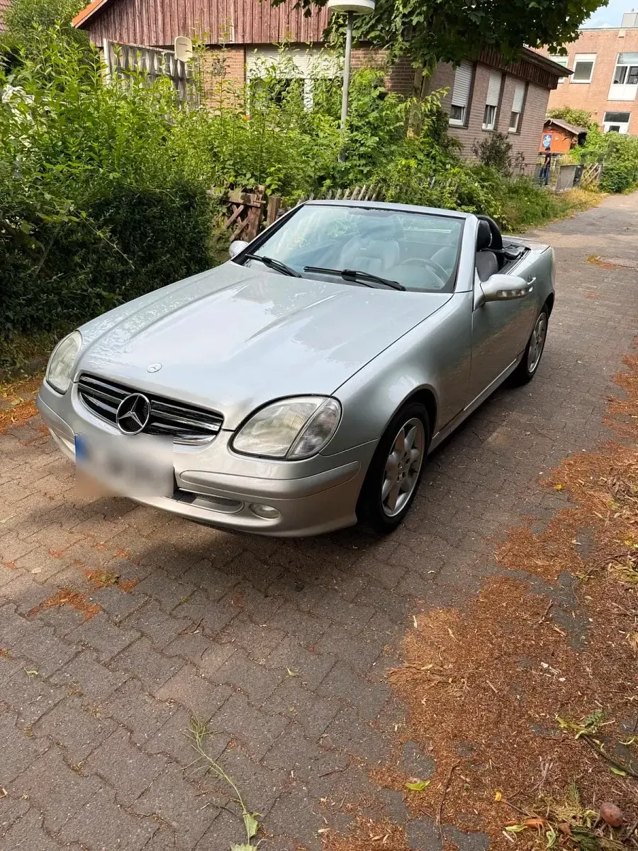 Gebraucht Mercedes SLK200 163 PS (119 kW) 2001 Silber Cabrio