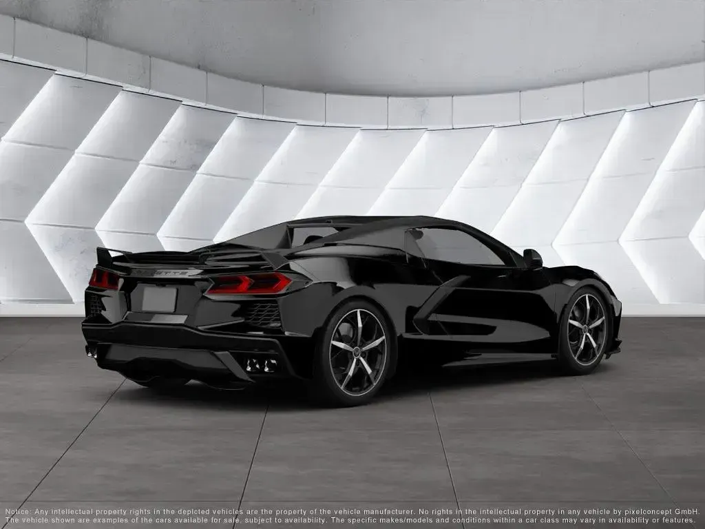 Nowe Corvette C8 482 KM (354 kW) 2026 Czarny Kabriolet