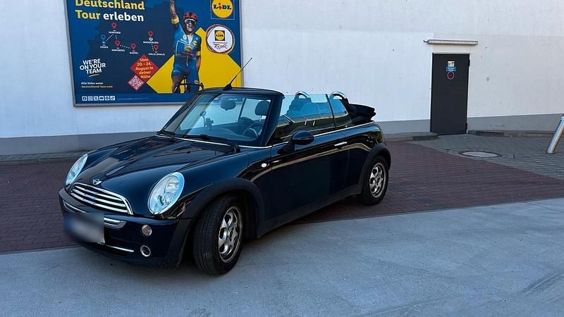 Schwarz Gebraucht 2006 Mini Cooper Cabriolet Cabrio | 1.199 € (Superpreis) - Bild 1/4