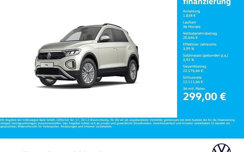 Gebraucht VW T-Roc Life 150 PS (110 kW) 2022 Grau SUV