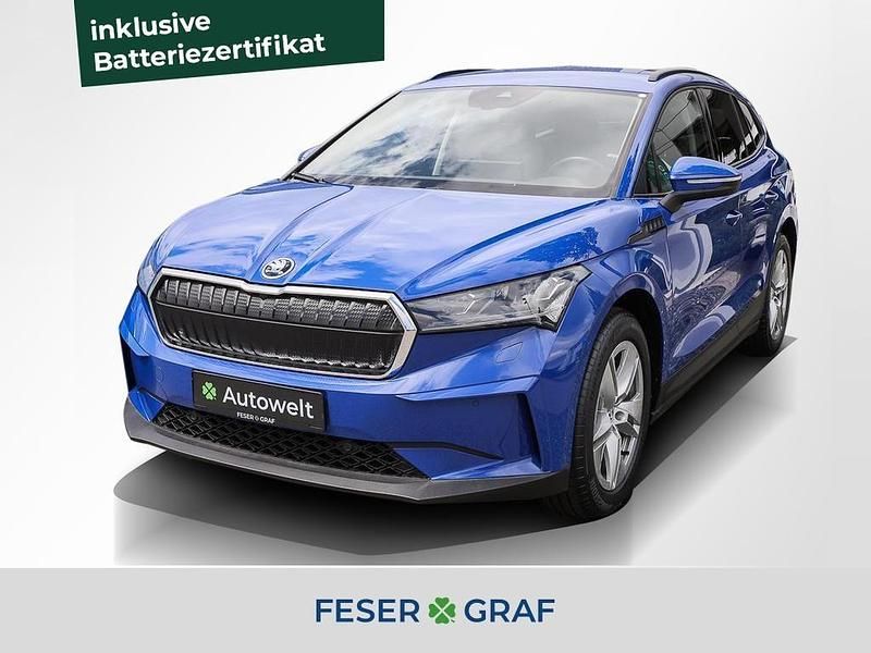 Energyblau Gebraucht 2022 Skoda Enyaq iV Loft SUV | 25.940 € (Guter Preis) - Bild 1/4