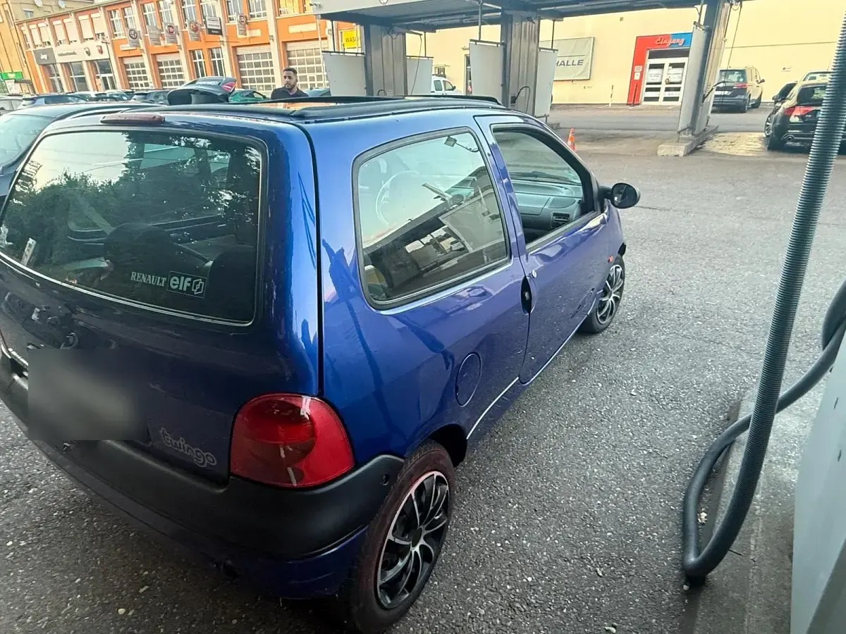 Gebraucht Renault Twingo 2001 Blau Kleinwagen