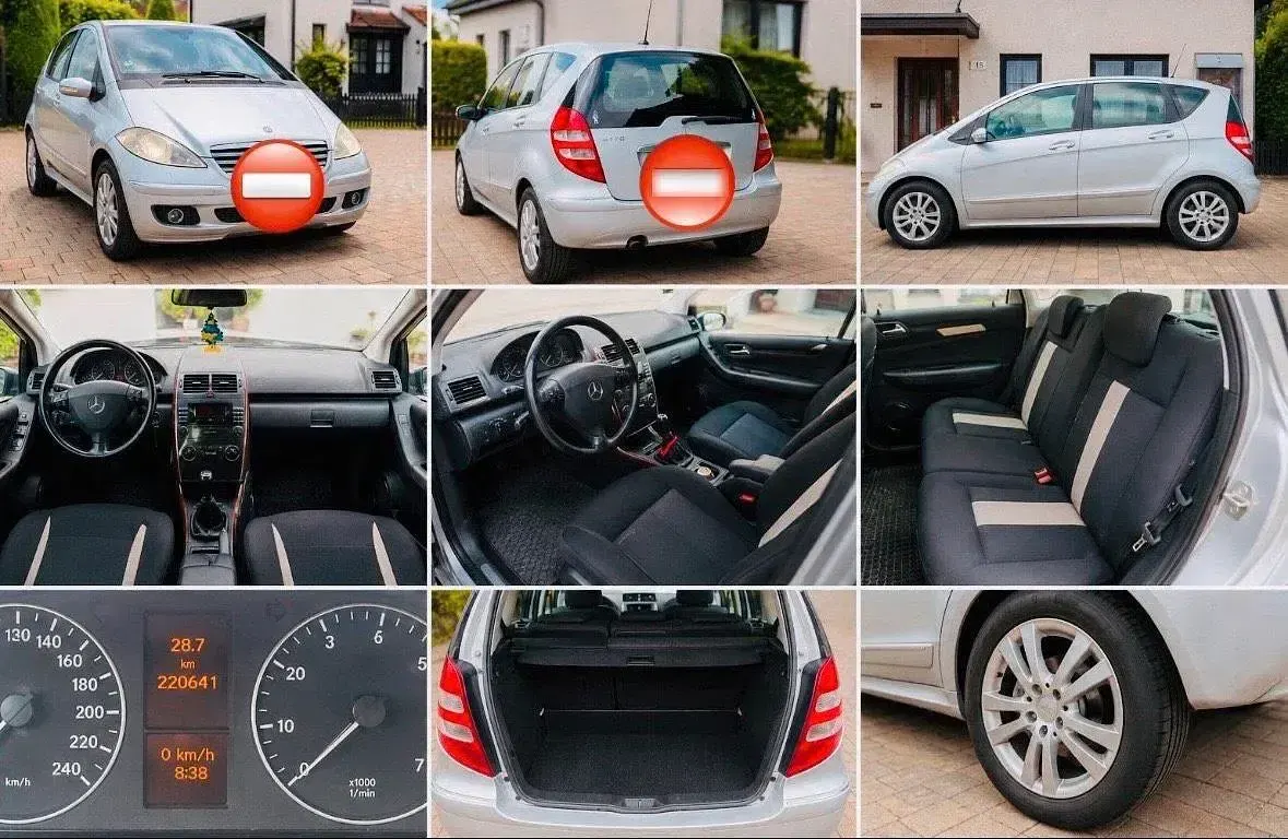 Gebraucht Mercedes A170 115 PS (84 kW) 2004 Silber Kleinwagen