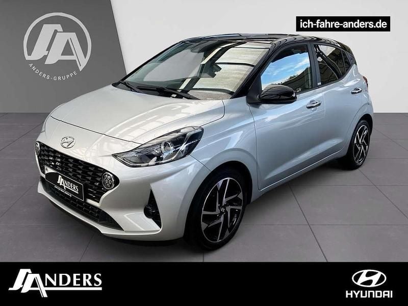 Sleek silver Gebraucht 2020 Hyundai i10 Style Kleinwagen | 14.294 € (Fairer Preis) - Bild 1/3