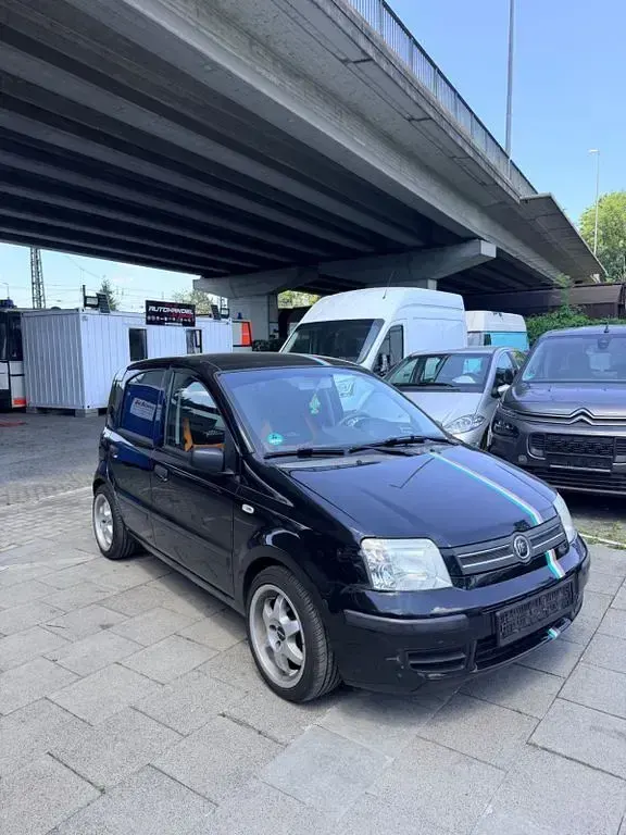 Gebraucht Fiat Panda Dynamic 60 PS (44 kW) 2009 Schwarz Kleinwagen