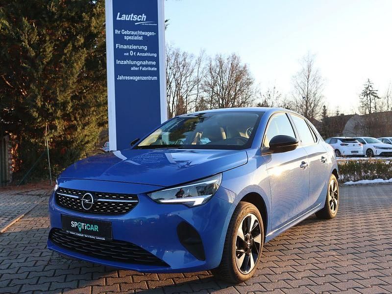Brugt Opel Corsa-e Elegance 100 kW (136 HK) 2022 Blå Hatchback
