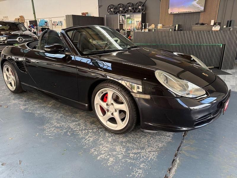 Schwarz Gebraucht 2004 Porsche Boxster S Cabrio | 19.999 € (Fairer Preis) - Bild 1/4