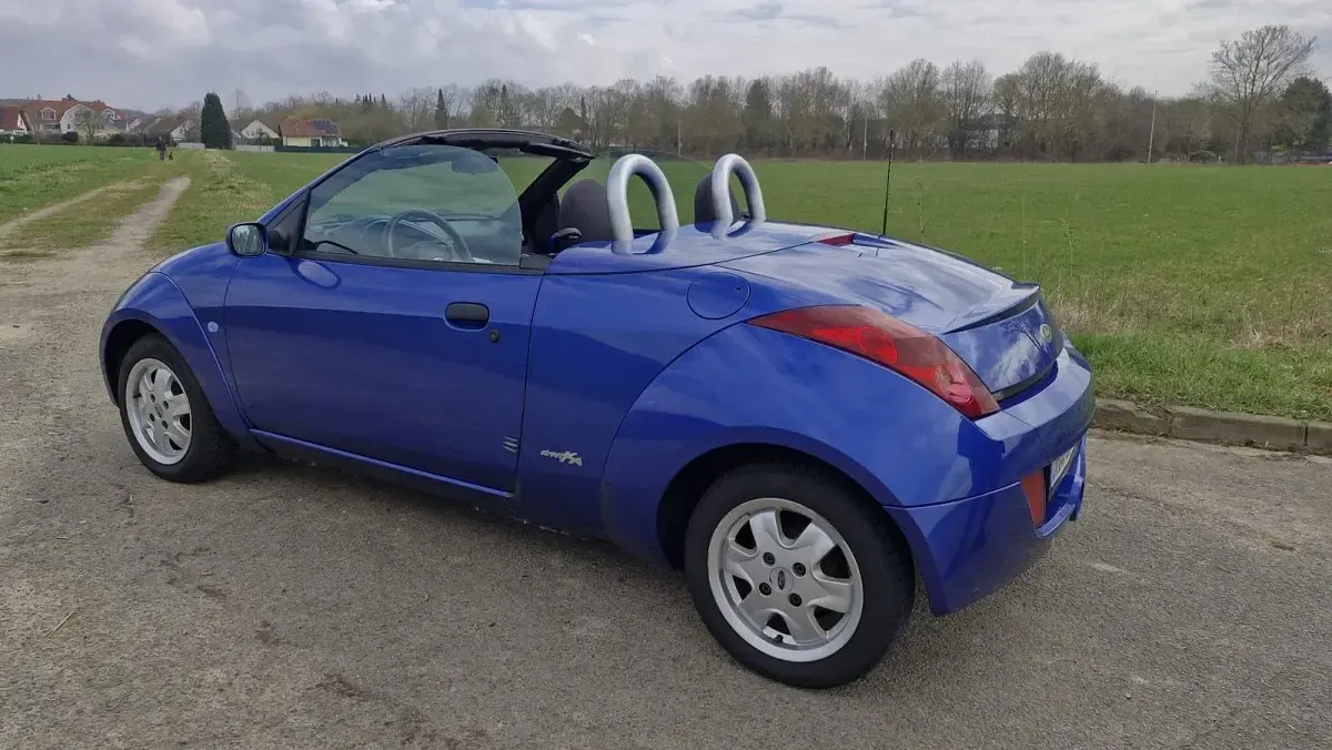 Gebraucht Ford StreetKa 95 PS (69 kW) 2003 Blau Cabrio