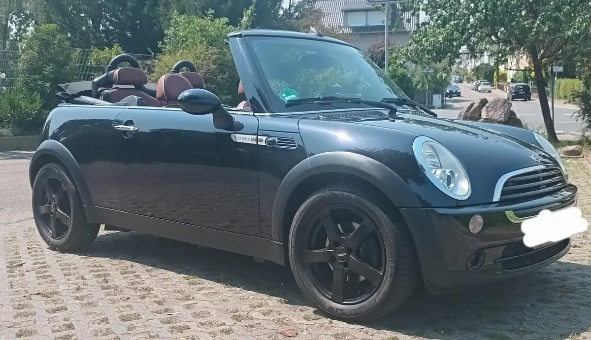 Gebraucht Mini One Cabriolet 98 PS (72 kW) 2007 Schwarz Cabrio