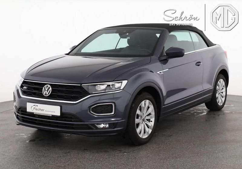 Gebraucht 2021 VW T-Roc Cabriolet R-line Cabrio | 22.500 € (Guter Preis) - Bild 1/4