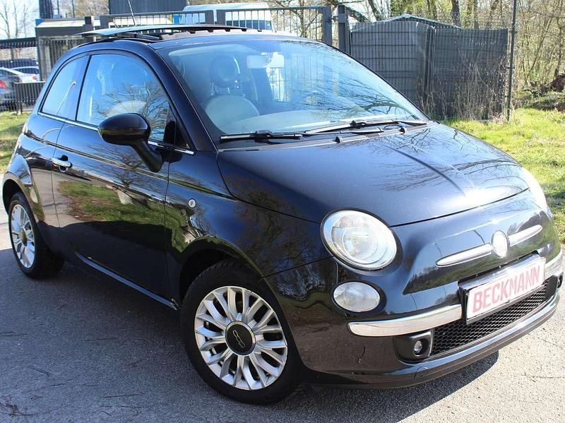 Gebraucht Fiat 500 Lounge 86 PS (63 kW) 2011 Colore esterno vesuvio schwarz Kleinwagen