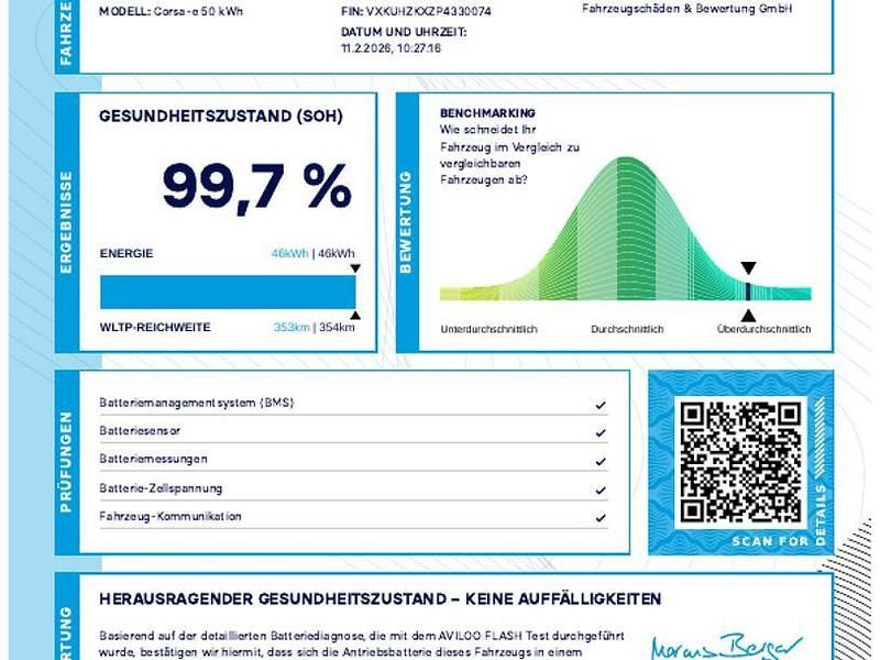 Gebraucht Opel Corsa-e 100 kW (136 PS) 2023 Voltaik blau (metallic) Kleinwagen