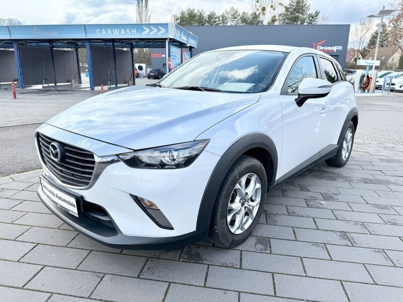 Arachneweiß metallic Gebraucht 2015 Mazda CX-3 Center-Line SUV | 11.999 € (Guter Preis) - Bild 1/4