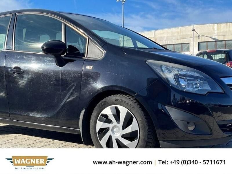 Gebraucht Opel Meriva Innovation 101 PS (74 kW) 2011 Schwarz Van / Kleinbus