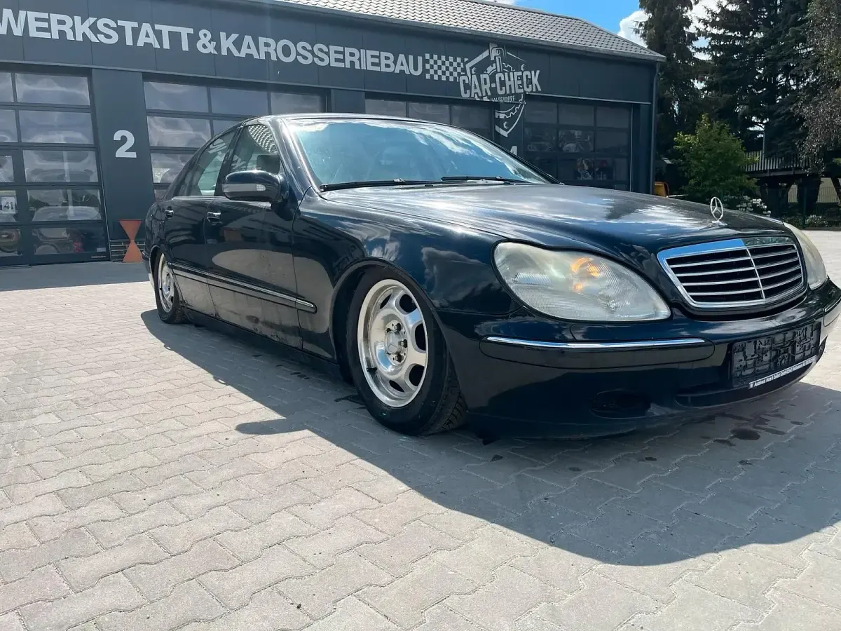 Gebraucht Mercedes S320 204 PS (150 kW) 2003 Schwarz Limousine