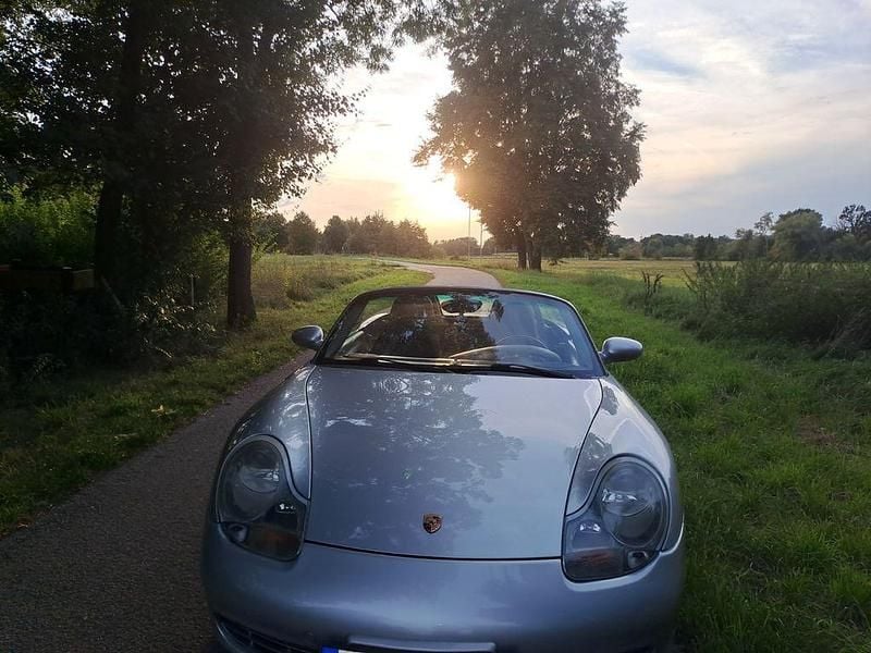 Silber Gebraucht 2000 Porsche Boxster S Cabrio | 14.500 € (Superpreis) - Bild 1/4