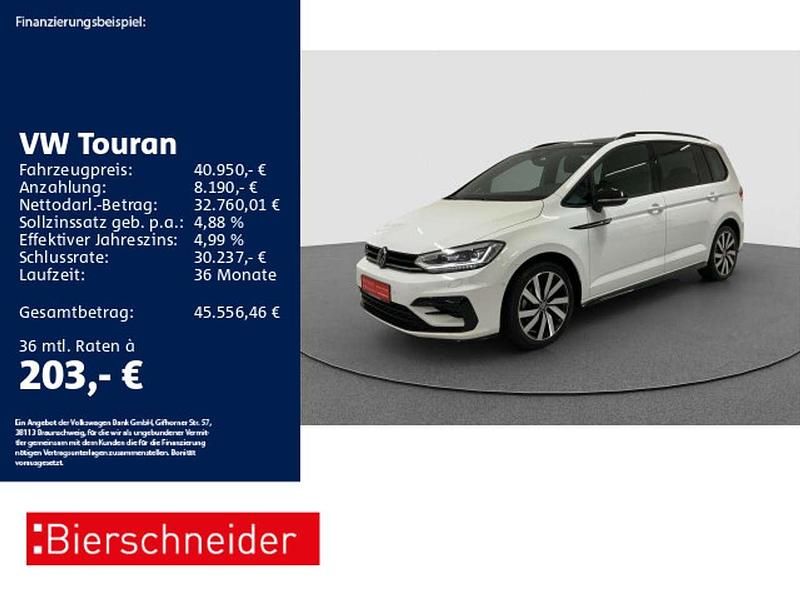 Weiss Gebraucht 2024 VW Touran R-line Van / Kleinbus | 40.950 € (Teuer) - Bild 1/3