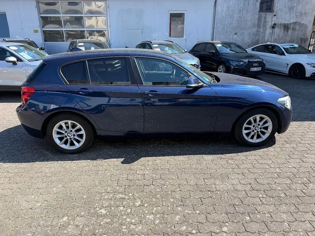 Gebraucht BMW 116 Efficient Dynamics 116 PS (85 kW) 2014 Blau Kleinwagen