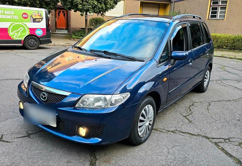 Blau Gebraucht 2003 Mazda Premacy Van / Kleinbus | 1.000 € (Guter Preis) - Bild 1/4