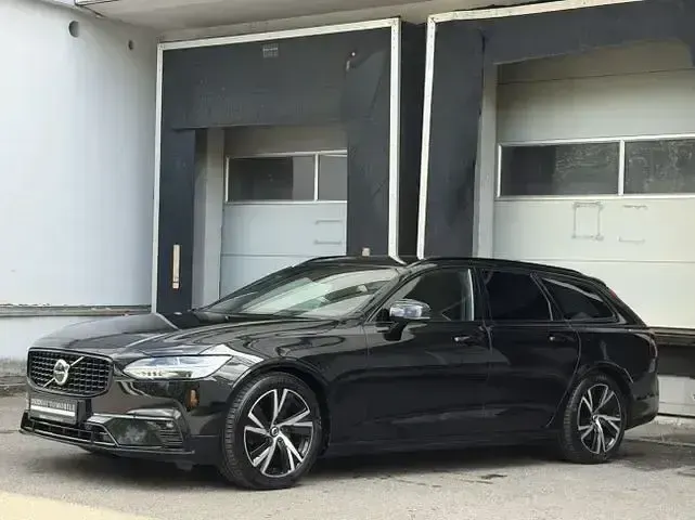 Gebraucht Volvo V90 R-Design 235 PS (172 kW) 2021 Schwarz Kombi