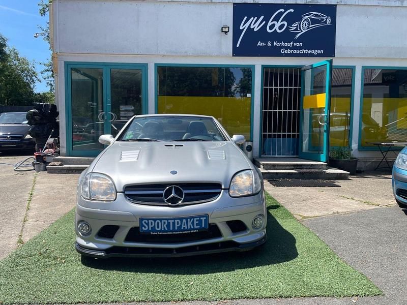 Gebraucht Mercedes SLK200 163 PS (119 kW) 2001 Silber Cabrio