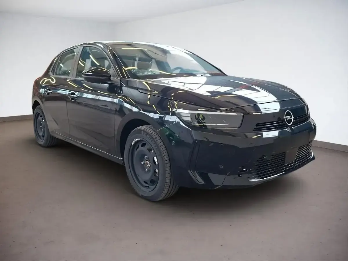 Neu Opel Corsa-e Edition 100 kW (136 PS) 2025 Schwarz Kleinwagen