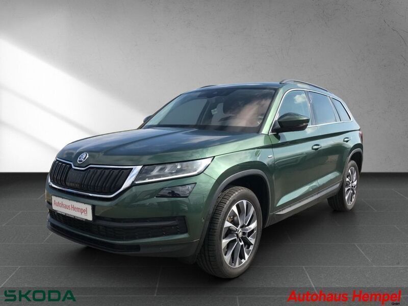 Emeraldgrün metallic (metallic) Gebraucht 2020 Skoda Kodiaq Drive SUV | 24.990 € (Guter Preis) - Bild 1/4
